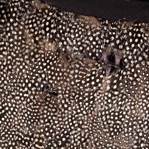 Elizabeth and James Feather Mini Skirt - Picture 9 of 12